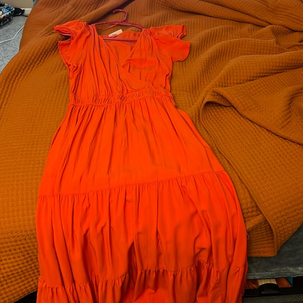 Orange Sundress